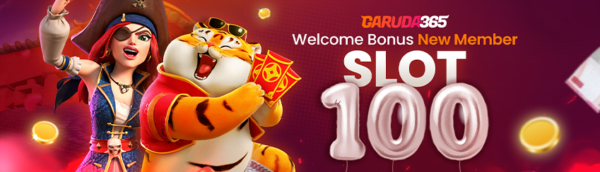 WELCOME BONUS NEW MEMBER SLOT 100%